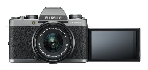 Hybride Fujifilm X-T100 Argent foncé Objectif XC 15-45 mm