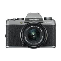 Fujifilm X-T100 Hybride Camera Zilver + XC 15-45mm f/3.5-5.6 OIS PZ Lens