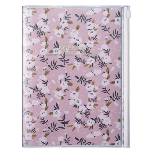 Agenda scolaire Mark's Flower 2022 2023 A5 Rose