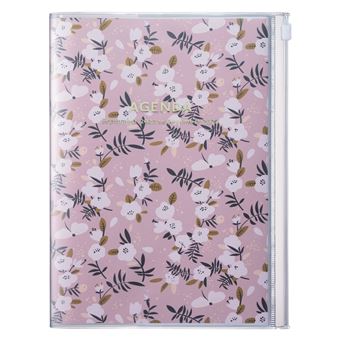 Agenda scolaire Mark's Flower 2022 2023 A5 Rose