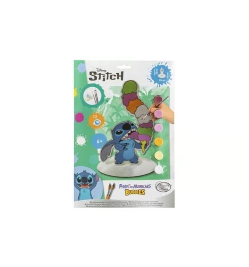 Crystal Art Bleu Figurine Stitch À Peindre