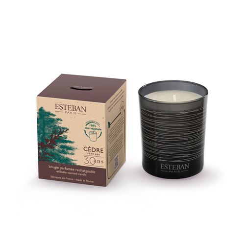 Bougie parfumée Esteban Cèdre