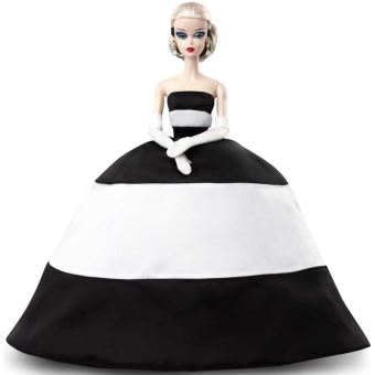 Poupée Barbie Spendide en noire et blanc