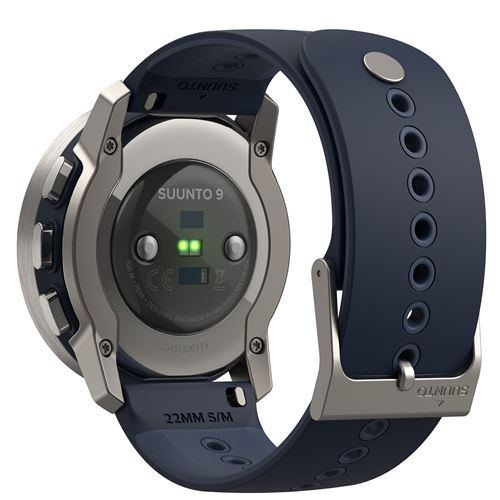Suunto 9 Peak smartwatch Titanium Granietblauw - Fnac.be - Montre connectée