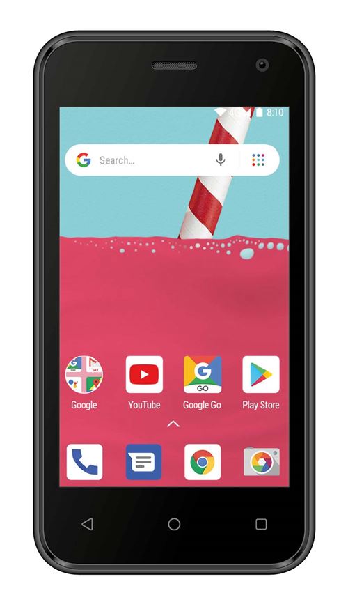 Smartphone Logicom Le Smooth Double SIM 8 Go Noir