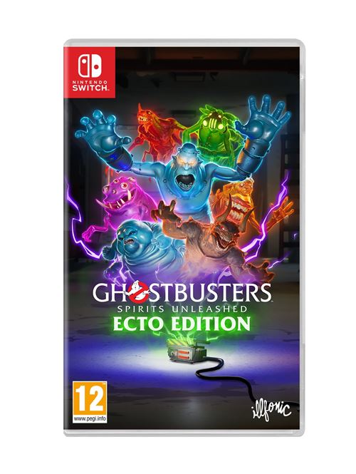 Pochette avant du jeu Ghostbusters Spirits Unleashed Ecto Edition Nintendo Switch