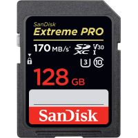  Carte mémoire SDXC SanDisk Extreme PRO UHS-I V30 128 Go Classe 10 