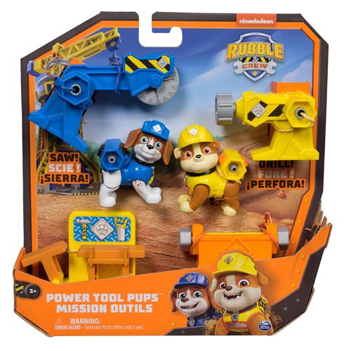 Ruben Compagnie Multicolore Pack De 2 Figurines Ruben & Compagnie Mission Outils