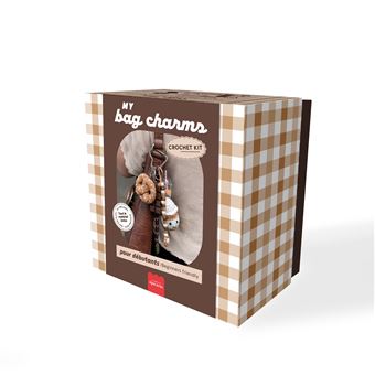 Jeu créatif La Petite Epicerie Kit DIY crochet Bag charms Coffee Time - 1