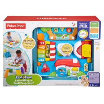 table bilingue fisher price