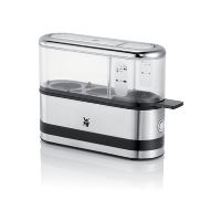 Wohlstand Egg Boiler,Cuiseur à oeufs Big Boiley 13.3 * 15.7 * 15.7cm, Micro-ondes Boiler Rapid Egg Cooking Appliances,4 Oeufs