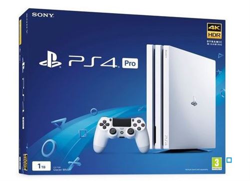 Console Sony PS4 Pro 1 To Blanc