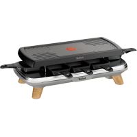 Raclette Tefal Gourmet 8 coupelles profondes 3 en 1 1350 W Gris