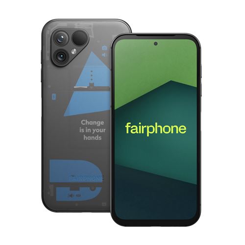 Acheter Smartphone FairPhone 5 6.46"" 5G Double SIM 256 Go Transparent État correct - 554,48 € Smartphone FairPhone 5 6.46"" 5G Double SIM 256 Go Transparent État correct - Fairphone reconditionné disponible sur Fnac