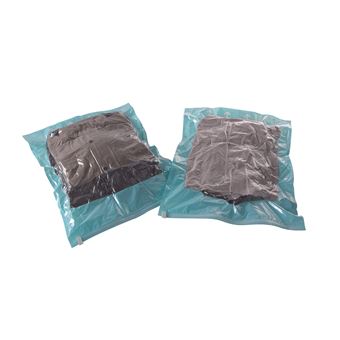 Sacs de rangement sous vide pour textiles (x2) - 40 x 60 cm