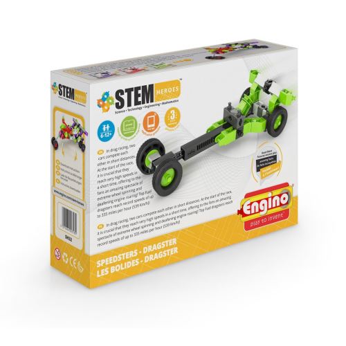 ENGINO STEM-HEROES - LES BOLIDES - DRAGS