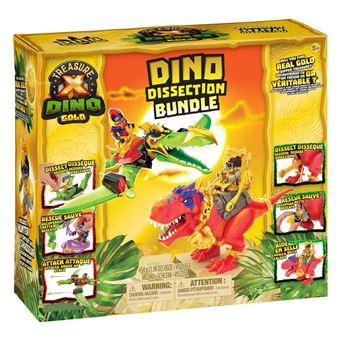 Grande Figurine Tresor X Ptérodactyle et T-Rex