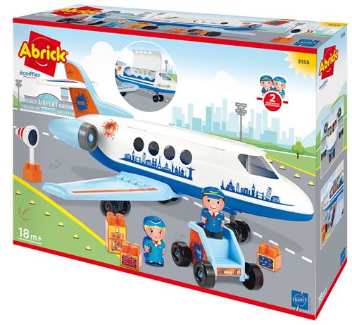 Jeu De Construction Ecoiffier Happy Jet Abrick