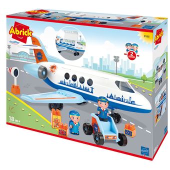 Jeu de construction Ecoiffier Happy Jet Abrick - 1