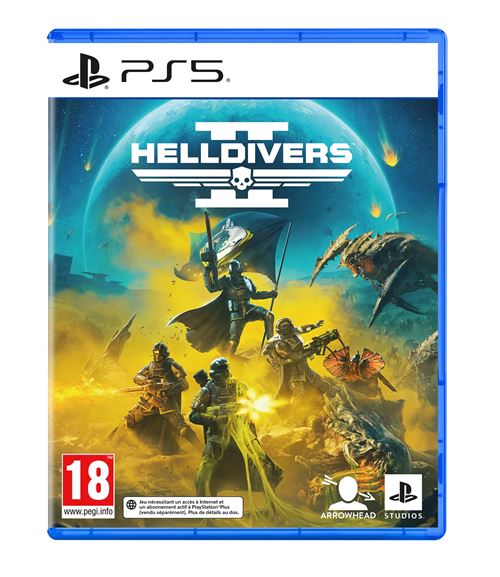 Jeu Helldivers II Pour PS5 – Comme Neuf, Sorti De Son Blister Récemment