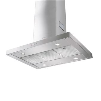 Hotte îlot Smeg Elite KI90XE - acier inoxydable 90 cm - 1