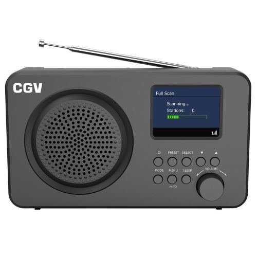 Radio CGV DR6+ Noir