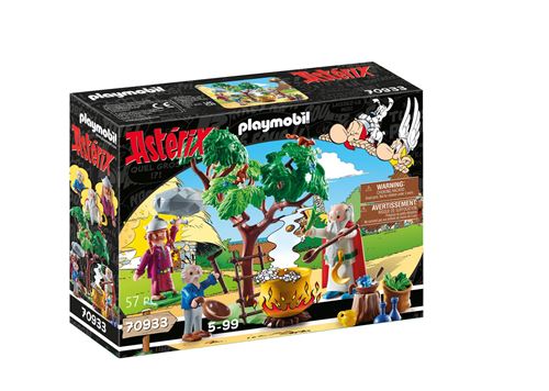 Playmobil 70933 Panoramix Le chaudron de potion magique 