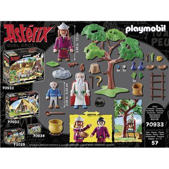 Figurines Playmobil Astérix, la hutte d'Abraracourcix 70932