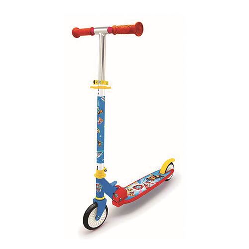 Smoby Pat' Patrouille Patinette 2 roues Pliable Trottinette avec roues silencieuses - vue 2