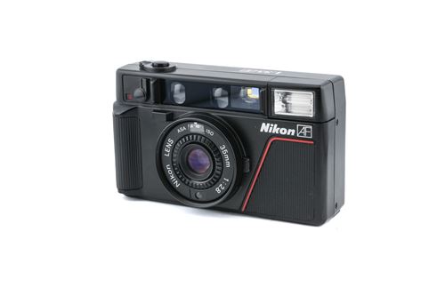Appareil Photo Argentique Nikon L35Af 35 Mm F/2.8 Noir Reconditionné