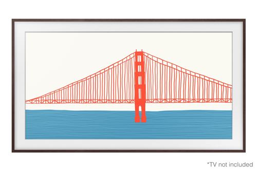 Cadre Samsung The Frame 43'' VG-SCFA43BWBXC Noyer