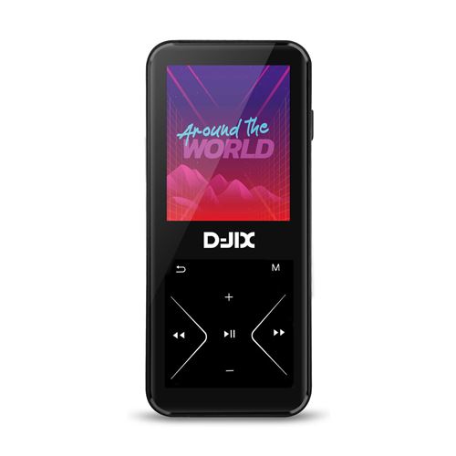Baladeur MP4 Djix M500 – Bluetooth, 8 Go de Stockage Intégré - vue 3
