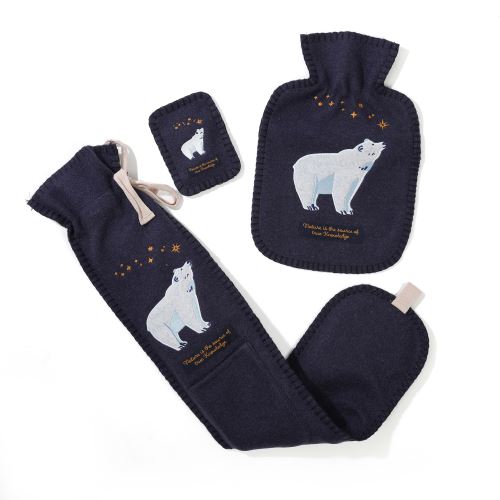 Bouillotte longue ours polaire - Achat & prix