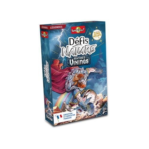 Boite de Jeu classique Bioviva Défis Nature Mythes Vikings