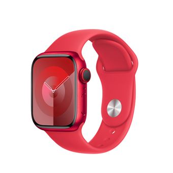Apple - Bracelet pour montre intelligente - 41 mm - taille P/M - produit (ROUGE)