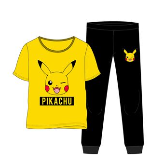 Pyjama Pokémon pour femme Taille M Jaune et Noir Autres