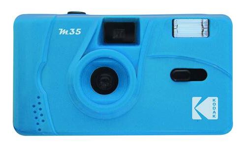 Appareil photo argentique compact 24x36 Kodak M35 Cerulean Blue Réutilisable