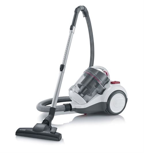 Aspirateur Sans Sac Severin Cy7088 750 W Blanc Et Rouge