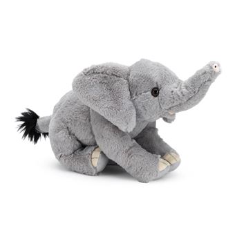 Animal en peluche National Geographic Elephant 25 cm