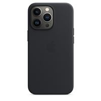 Coque en cuir Apple avec MagSafe pour iPhone 13 Pro Max - Minuit