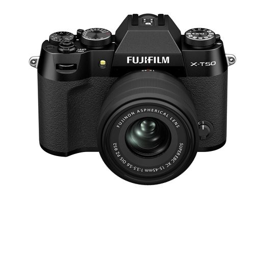 Kit Appareil photo hybride Fujifilm X-T50 Noir + XC15-45mm