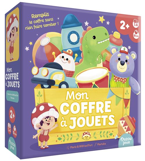 Jeu D'Adresse Auzou Mon Coffre À Jouets