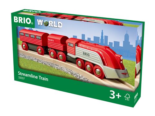 Train aérodynamique World Brio