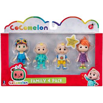 Pack 4 figurines CoComelon