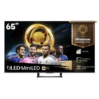 TV MINILED Hisense 65U79Q 144Hz Caisson de basse integre Dolby Vision-Atmos