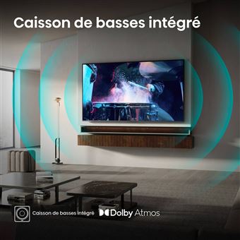 TV MINILED Hisense 65U79Q 144Hz Caisson de basse integre Dolby Vision-Atmos