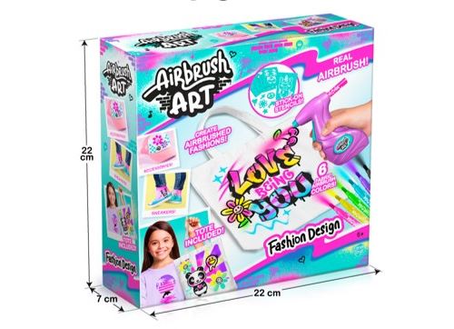 Jeu créatif Style 4 ever Kit Fashion design Airbrush Art
