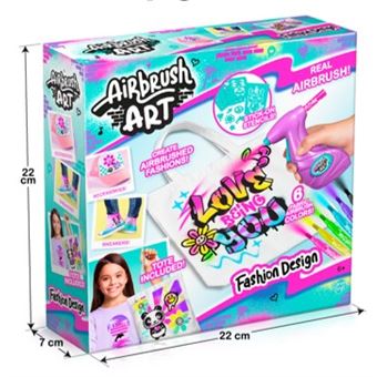 Jeu créatif Style 4 ever Kit Fashion design Airbrush Art - 1