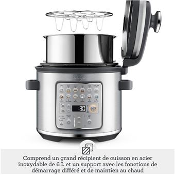 Autocuiseur Glassy Cook 7L – Pour Gaz, Joint Inclus