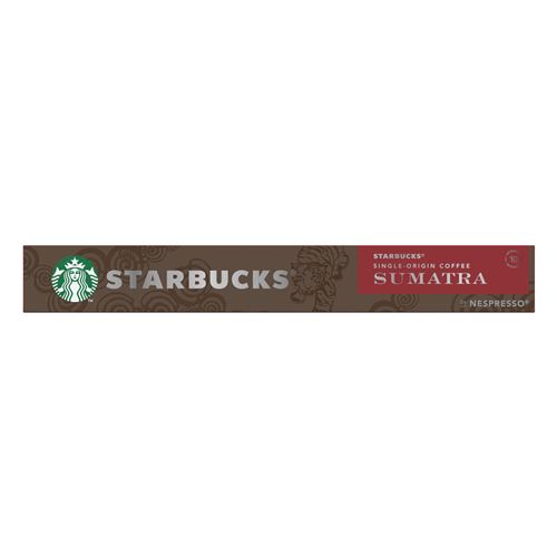 Pack de 10 capsules Starbucks by Nespresso Sumatra